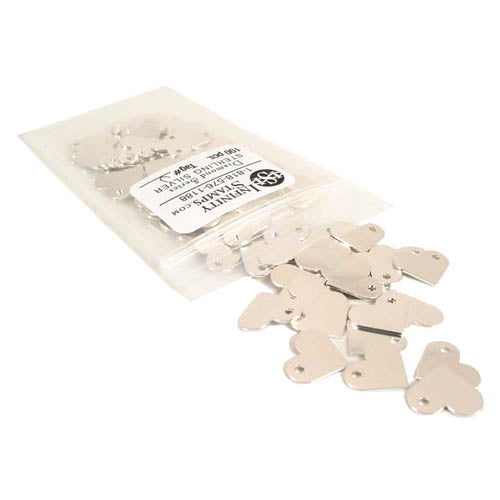 Bag of Sterling Silver Jewelry Tags in style J